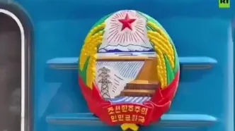 ببینید؛ بازگشت قطار کره شمالی به روسیه پس از پنج سال