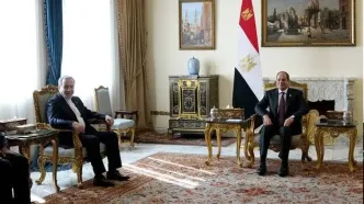 دیدار عراقچی با رئیس‌جمهور مصر در قاهره
