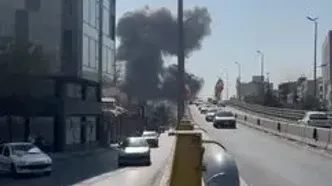 فوری یی از انفجار در حوالی تهرانپارس