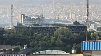 تصویر جدید از وضعیت ساختمان شیشه ای صداوسیما