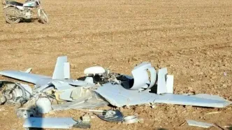 انهدام پهپاد مسلح هرمس ۹۰۰ بر فراز استان مرکزی