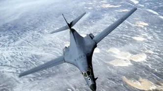 بمب‌افکن‌های  B-1 در نزدیکی ونزوئلا به پروار درآمدند