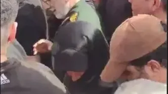 همدردی سردار قاآنی با خانواده سردار حاجی زاده+ویدئو