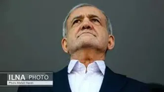 مسعود پزشکیان در مراسم شب سوم محرم تهران