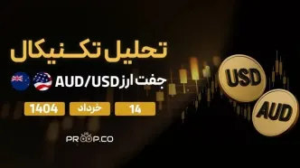 تحلیل  روزانه جفت‌ارز دلار استرالیا به دلار آمریکا (AUD/USD) امروز | 14 خرداد ۱۴۰۴