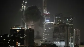 انفجار در آسمان تل آویو / اصابت یک موشک به النقب