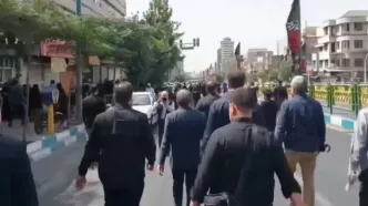 حضور عراقچی در مراسم تشییع پیکر شهدای اقتدار