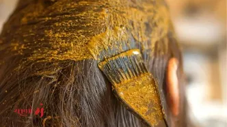 رنگ موی طبیعی با حنا و زعفران؛ نکات انتخاب مواد اولیه و طریقه گذاشتن رنگ