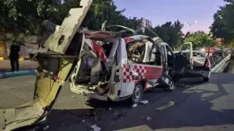 شهادت ۳ نفر در پی حمله پهپادی به یک آمبولانس در نجف آباد