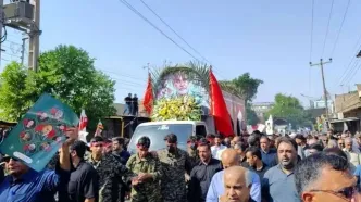 سه چهره مشهور سیاسی در مراسم تشییع پیکر غلامعلی رشید