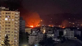 تصویر شبکه خبر از انفجارها در تهران
