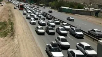 تردد پرحجم در مبادی خروجی تهران