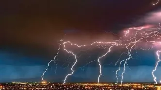 تهرانی‌ها منتظر طوفان تندری و رگبار باشند