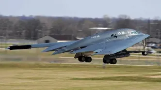 حرکت بمب‌افکن های B-2 به سمت پایگاه آمریکا