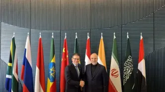 دیدار محمدباقر قالیباف با رئیس مجلس نمایندگان برزیل