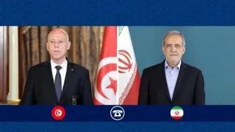 گفت‌وگوی عیدانه رؤسای جمهور ایران و تونس