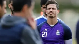 وریا غفوری در تمرین استقلال سورپرایز شد +عکس