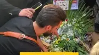 شیون سوزناک خانواده الهه حسین‌نژاد بر سر مزار او