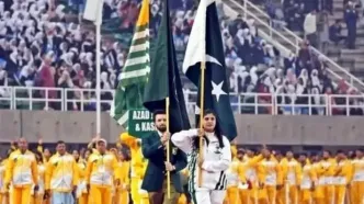 حمایت تنها بانوی المپیکی پاکستان از مردم ایران