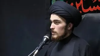 عکس تازه از سید احمد خمینی در یک تجمع