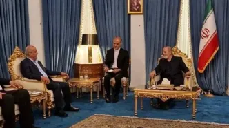 دیدار معاون دبیرکل جبهه مردمی آزادی فلسطین با احمدیان