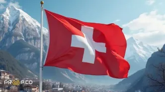 تورم سوئیس برای نخستین‌بار از زمان همه‌گیری کرونا منفی شد