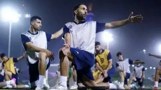 اولین تمرین تیم‌ملی در کمپ اسپایر با حضور طارمی