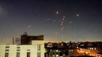 شنیده شدن صدای انفجار و فعالیت پدافند در استان خوزستان