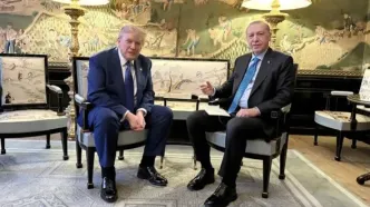 استقبال اردوغان از آتش‌بس ایران و اسرائیل در دیدار با ترامپ