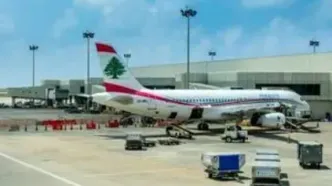پروازهای فرودگاه بیروت متوقف شد