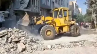 تصاویر منزل شهید ذوالفقاری بعد از حمله اسرائیل