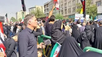 پست اینستاگرامی خبرنگار سی‌ان‌ان از مراسم تشییع شهدا