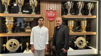 تمدید قرارداد یک بازیکن جوان با پرسپولیس
