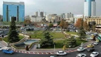 رونمایی از یک مجسمه جدید در میدان ونک