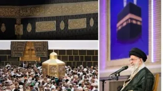 مرور تصویری پیام رهبر انقلاب به حجاج بیت‌الله الحرام