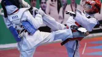 درگیری شدید در مسابقات تکواندوی خردسالان تهران؛ حمله یک مرد به بانوان!