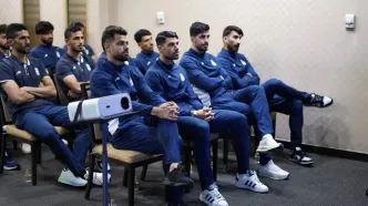 جلسه فنی امیر قلعه‌نویی برای بازیکنان تیم ملی