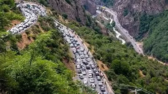جاده چالوس عصر امروز یک طرفه می‌شود