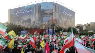 فیل بیش از سه میلیون نفر در راهپیمایی غدیر تهران+فیلم