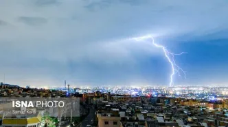 هشدار نارنجی رگبار و رعد و برق برای تهران