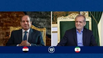 گفت‌وگوی عیدانه روسای‌جمهور ایران و مصر