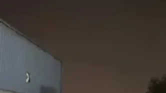ببینید؛ لحظه اصابت موشک ایرانی در پایگاه آمریکایی العدید