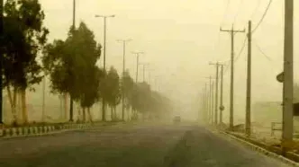 وزش باد شدید و خیزش گرد و خاک در ۲۲ استان