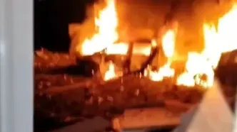تصاویر جدید از حجم خسارات وارده به حیفا