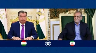 گفتگوی تلفنی پزشکیان و رئیس جمهور تاجیکستان