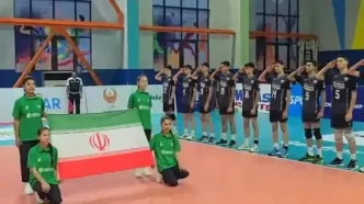 سلام نظامی تیم والیبال زیر 16 سال ایران