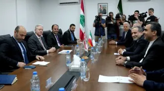 تصاویر دیدار عراقچی با همتای لبنانی در بیروت