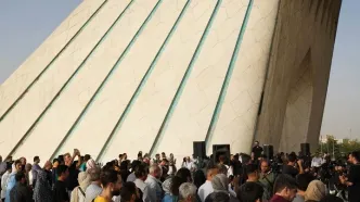 ارکستر سمفونیک در میدان آزادی  برای ایران نواخت