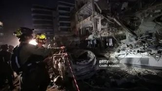 اصابت موشک ایران به یک مرکز استراتژیک