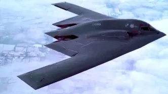مسیر بمب‌افکن‌های B-2 در زمان حمله به ایران